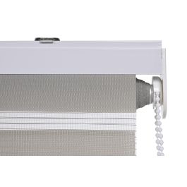 DKD Home Decor Estor Día-Noche Gris 190 x 80 cm