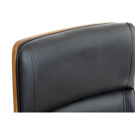 Silla de Oficina DKD Home Decor Marrón Negro