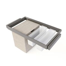 Emuca Kit de 2 bandejas auxiliares, 1 cesto y bastidor regulable Quartz para armarios, guías de cierre suave y extracción total, Módulo 90cm, Acabado Titanio Emuca Kit de 2 bandejas auxiliares, 1 cesto y bastidor regulable Quartz para armarios, guías de cierre suave y extracción total, Módulo 90cm, Acabado Titanio Precio: 120.50000017. SKU: B1HL6T2NNL