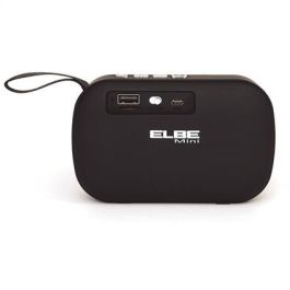 Altavoz Bluetooth Mini Negro 3W Radio ELBE ALT-N10-BT