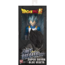 Bandai - Figura Blue Vegeta de la serie Limit Breaker - Dragon Ball Super - Figura de acción de 30cm con 5 puntos de articulación para coleccionismo