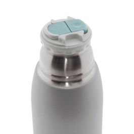 Termo de Viaje JATA 919 Gris Metal Acero Inoxidable Plástico 750 ml