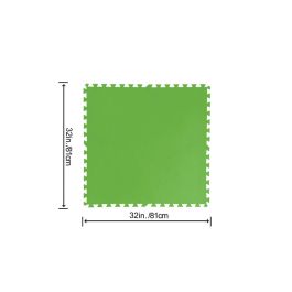 BESTWAY Juego de 9 alfombrillas protectoras preformadas - 78 x 78 cm BESTWAY Juego de 9 alfombrillas protectoras preformadas - 78 x 78 cm