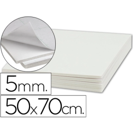 Liderpapel Cartón Pluma Blanco Adhesivo 1 Cara 50x70 cm Espesor 5 mm Precio: 54.49999962. SKU: B14CQTGG4F
