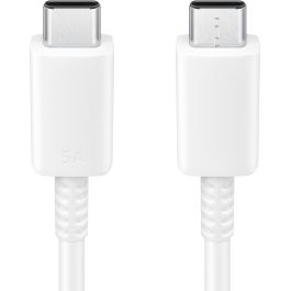 Samsung EP-DN975 Cable USB-C a USB-C, 1m, 5A/100W, Blanco
