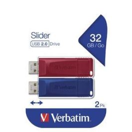Verbatim Pendrive Slider 32 grb Usb 2.0 -Multipack 2U- Precio: 9.5000004. SKU: S7718595