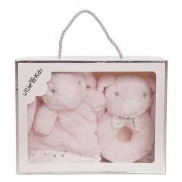Dou-dou 30x30 + sonajero 16 cm conejo rosa caja Dou-dou 30x30 + sonajero 16 cm conejo rosa caja Precio: 13.50000025. SKU: S2427114