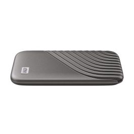 Western Digital My Passport SSD - Disco Duro Externo 500 GB, USB 3.2 / USB-C, hasta 1050MB/s, Gris, con Cifrado Hardware