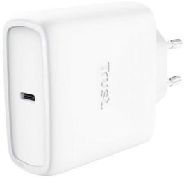 Trust Cargador de Pared GaN Maxo 25524 65W USB-C con Cable Incluido