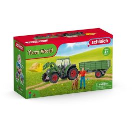 Schleich 42608 Tractor con Remolque Farm World