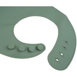 Thermobaby AAAMI10102 Set de 2 Baberos de Silicona Verde Cactus y Gris Thermobaby AAAMI10102 Set de 2 Baberos de Silicona Verde Cactus y Gris