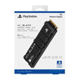 Sandisk SN850P M.2 4 TB PCIe 4.0 NVMe SSD - 7300 MB/s Lectura, 6600 MB/s Escritura, Compatible con PS5 - WDBBYV0040BNC-WRSN Sandisk SN850P M.2 4 TB PCIe 4.0 NVMe SSD - 7300 MB/s Lectura, 6600 MB/s Escritura, Compatible con PS5 - WDBBYV0040BNC-WRSN
