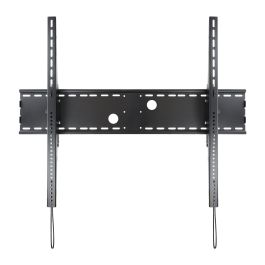 TooQ LP42130T-B Soporte de Pared Fijo Inclinable para TV 60-100" hasta 130kg. Ángulo ±15°, Negro, 130mm, Curvas.