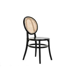 DKD Home Decor Silla Horeca Negro Olmo y Ratan 43 x 89 x 43 cm (2 Unidades) Precio: 163.10316. SKU: B1GSNTRTRP