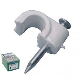 DUVER Maxicaja Grapa para Cable Redondo N°5, Compatible con Cable N°8, 100 Unidades Precio: 3.58999982. SKU: B1HBM54MLT