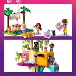 LEGO Friends Fiesta de Cumpleaños y Casa del Árbol Felina – Set de Construcción de Gatos para Niñas y Niños de 6+ Años