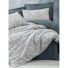 Juego de Cama 220x240 cm Antracita 100% Algodón: Funda Nórdica + 2 Fundas Almohada 60x60 cm - ASI8683743799022 Juego de Cama 220x240 cm Antracita 100% Algodón: Funda Nórdica + 2 Fundas Almohada 60x60 cm - ASI8683743799022