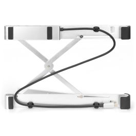 Digitus Soporte Notebook con USB-C Hub 5-Port y Función de Carga PD Plata