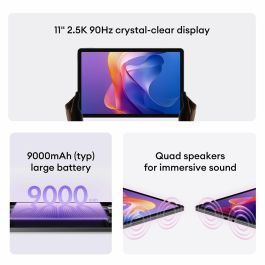 Xiaomi Redmi Pad 2 Tablet 11" 2.5K 90Hz AdaptiveSync, Octacore 4GB RAM, 128GB Almacenamiento, Verde Menta, Batería 9000mAh Xiaomi Redmi Pad 2 Tablet 11" 2.5K 90Hz AdaptiveSync, Octacore 4GB RAM, 128GB Almacenamiento, Verde Menta, Batería 9000mAh