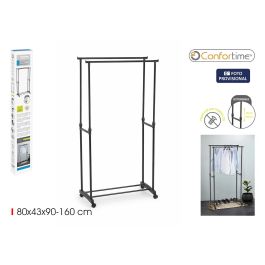 Confortime Perchero Doble Carbon 80 x 43 x 90-160 cm (6 Unidades) Precio: 44.5000006. SKU: B1ACBZGXEL