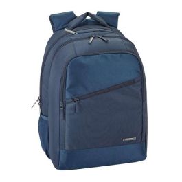 Mochila para Portátil F.C. Barcelona 15,6'' Azul marino 30 x 43 x 16 cm Mochila para Portátil F.C. Barcelona 15,6'' Azul marino 30 x 43 x 16 cm