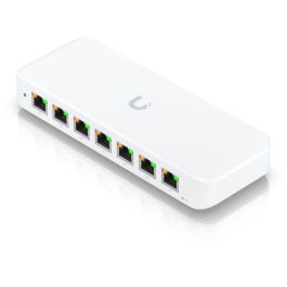 Ubiquiti USW-Ultra-210W Switch Gestionado L2 8 Puertos Gigabit PoE++ 202W Montaje Pared