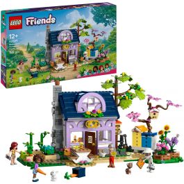 LEGO 42669 Friends Casa del Apicultor y Jardín de Flores - Juego Creativo para Niñas
