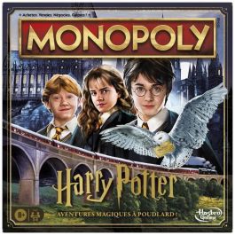 Monopoly HAS5010996264299 Harry Potter Edición, Juego de mesa, Aventuras Mágicas en Hogwarts, para 8+ años, 2-6 jugadores