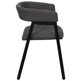 Silla Diseño Atom Gris Home Deco Factory Silla Diseño Atom Gris Home Deco Factory