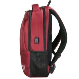 MOCHILA E-VITTA CITYJET ROJA - PARA PORTÁTILES HASTA 15,4"-16"/39.11-40.64CM - CONTIENE USB PARA POWERBANK - 2 COMPARTIMENTOS - DOBLE CREMALLERA MOCHILA E-VITTA CITYJET ROJA - PARA PORTÁTILES HASTA 15,4"-16"/39.11-40.64CM - CONTIENE USB PARA POWERBANK - 2 COMPARTIMENTOS - DOBLE CREMALLERA