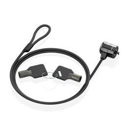 AISENS - CABLE DE SEGURIDAD CON CERRADURA DE LLAVE PARA ORDENADOR, MONITOR, PORTATIL 1.5M Precio: 3.50000002. SKU: B17Q5RPCEG