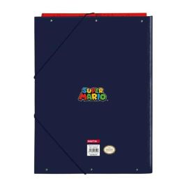 Carpeta Carton Folio Gomas Solapas Safta Super Mario Trick Carpeta Carton Folio Gomas Solapas Safta Super Mario Trick