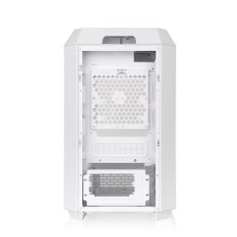 Thermaltake The Tower 250 Snow Mini Torre PC Blanco con Pantalla LCD 3.9 Pulgadas y Soporte para Discos 2.5/3.5"