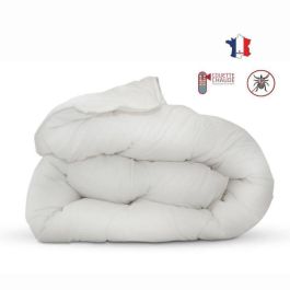 Edredón antiácaros - 220 x 240 cm - Cálido - 400 g/m² 2 personas - Blanco - ABEIL Edredón antiácaros - 220 x 240 cm - Cálido - 400 g/m² 2 personas - Blanco - ABEIL