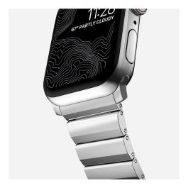 Nomad NM1A4HSXS0 Strap Acero Inoxidable Plata V2 para Apple Watch Series 7, 6, SE y anteriores modelos - 42/44/45/49mm