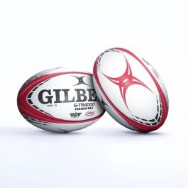 Gilbert 42097805 Balón de Rugby G-TR4000 Tamaño 5 Rojo