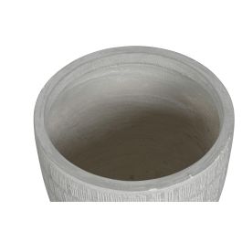 Macetero Terraza Y Jardin DKD Home Decor Gris 44 x 43 x 44 cm Set de 4 Macetero Terraza Y Jardin DKD Home Decor Gris 44 x 43 x 44 cm Set de 4