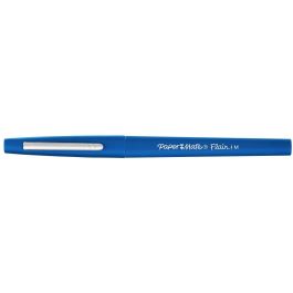 PaperMate Flair Candy Pop M 0.7 mm Blister, Bolígrafos de Fieltro de Punta Media, 8 Colores Surtidos, Tinta Base Agua