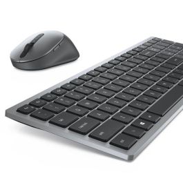 Dell KM7120W Combo Teclado y Ratón Inalámbrico Multi-Dispositivo Pro Plus Compacto US Internacional QWERTY con Batería de 36 Meses