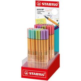 Rotulador Fibra Stabilo Point 88 Expositor De 80 Precio: 64.49999985. SKU: B14BSXXPTH