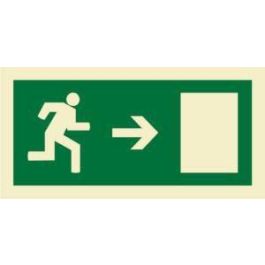 GO 200X100 RIGHT EXIT SIGN Precio: 5.50000055. SKU: B12SMN2AE2