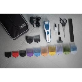 Cortapelos Wahl 09649-016, con/sin cable, cuchillas autoafilables, corte de 1-25mm, batería para 60min, diseño ergonómico Cortapelos Wahl 09649-016, con/sin cable, cuchillas autoafilables, corte de 1-25mm, batería para 60min, diseño ergonómico