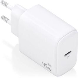 Aisens Cargador Pared GaN A110-0969 45W USB Tipo-C PD3.0 Blanco Carga Rápida Portátiles Móviles Tablets Precio: 10.50000006. SKU: B1A53L24DW