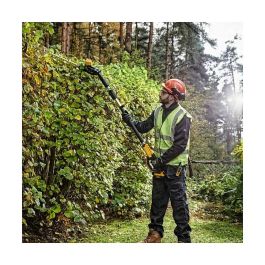 DeWALT DCMPH566N-XJ Tijera de Poda de Altura a Batería 18V, Corte 2.5 cm 2800 spm, Longitud 55 cm, 5 Ah, Negro/Amarillo