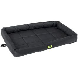 Ferplast FER1711810967878 Colchón para perros TENDER TECH Negro 61x46x5 cm con Funda Desenfundable