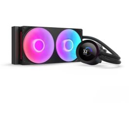 NZXT RL-KR240-B2 Kraken 240 RGB V2, Enfriamiento Líquido AIO 240mm con Pantalla 1.54", Negro, Soporte Intel/AMD