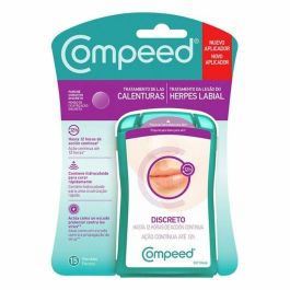 Compeed Parches Invisibles Herpes Labial para Calenturas con Gel Activo Hidrocoloide y Curación Rápida 15 Unidades Precio: 12.7900003. SKU: S0577271