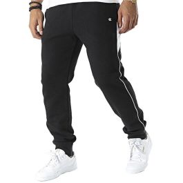 Pantalón Largo Deportivo Champion Rib Cuff Negro Hombre
