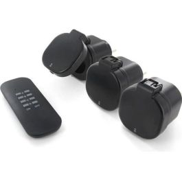 Chacon Set 3 mini enchufes exteriores estancos IP44 On/Off 3000W con Mando a distancia 4 canales 433,92 MHz, alcance 30m, FR Precio: 40.68999979. SKU: B1EMH3H8A3