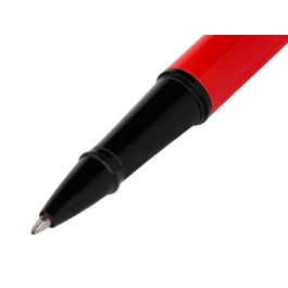 Belius Roller Turbo Rojo y Negro Tinta Negra Punta 0,7 mm Diseño Exclusivo Colección Carreras de Motor